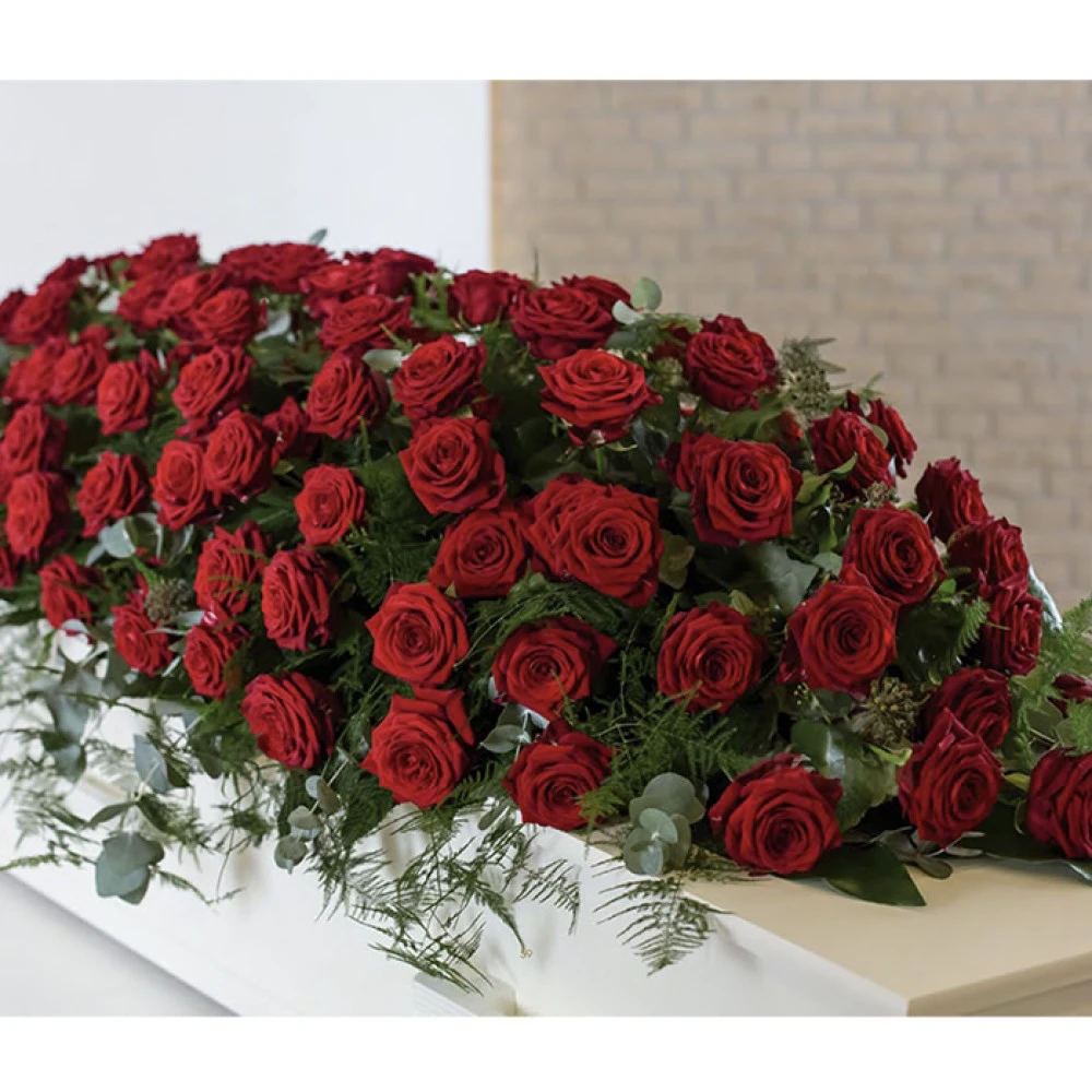 Flower Coffin cover Glimmen